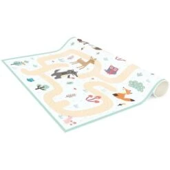Tappeti In Vinile - Tappetino Educativo Animali - Amici Sul Sentiero Nel Bosco - Pannello Dimensione HxL: 90cm X 30cm -Armonia Decor 52609866 4