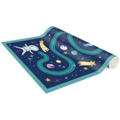 Tappeti In Vinile - Tappetino Educativo Spazio - Ritorno Alla Navicella - Pannello Dimensione HxL: 90cm X 30cm -Armonia Decor 52609870 4