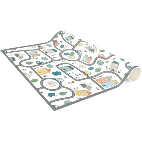 Tappeti In Vinile - Tappetino Educativo Traffico - A Spasso Con L'automobile - Pannello Dimensione HxL: 90cm X 30cm 6 Tappeti In Vinile - Tappetino Educativo Traffico - A Spasso Con L'automobile - Pannello Dimensione HxL: 90cm X 30cm - immagine 4