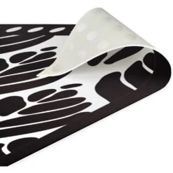 Tappeti In Vinile - Foglie Di Palma Stilizzate Con Travi - Pannello Dimensione HxL: 90cm X 30cm -Armonia Decor 52609910 5