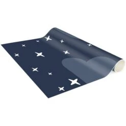 Tappeti In Vinile - Stelle Stilizzate Nel Cielo Notturno - Pannello Dimensione HxL: 90cm X 30cm -Armonia Decor 52609927 4