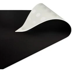 Tappeti In Vinile - Nero Intenso - Pannello Dimensione HxL: 90cm X 30cm -Armonia Decor 52609938 5