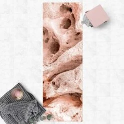Tappeti In Vinile - Scogliera Rosa Formata Dal Mare - Pannello Dimensione HxL: 90cm X 30cm