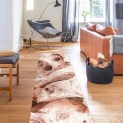 Tappeti In Vinile - Scogliera Rosa Formata Dal Mare - Pannello Dimensione HxL: 90cm X 30cm -Armonia Decor 52610037 3