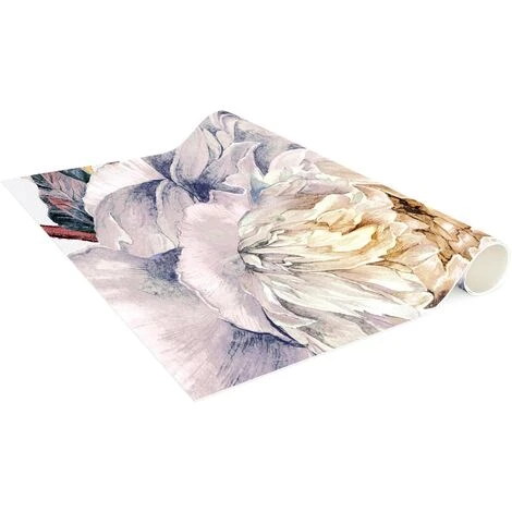 Tappeti In Vinile - Trama Di Fiori Delicati E Piume Boho In Acquerello - Pannello Dimensione HxL: 90cm X 30cm 6 Tappeti In Vinile - Trama Di Fiori Delicati E Piume Boho In Acquerello - Pannello Dimensione HxL: 90cm X 30cm - immagine 4