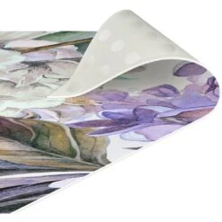 Tappeti In Vinile - Trama Di Fiori Delicati E Piume Boho In Acquerello - Pannello Dimensione HxL: 90cm X 30cm 11 Tappeti In Vinile - Trama Di Fiori Delicati E Piume Boho In Acquerello - Pannello Dimensione HxL: 90cm X 30cm -Armonia Decor 52610120 5