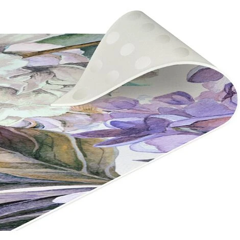 Tappeti In Vinile - Trama Di Fiori Delicati E Piume Boho In Acquerello - Pannello Dimensione HxL: 90cm X 30cm 7 Tappeti In Vinile - Trama Di Fiori Delicati E Piume Boho In Acquerello - Pannello Dimensione HxL: 90cm X 30cm - immagine 5