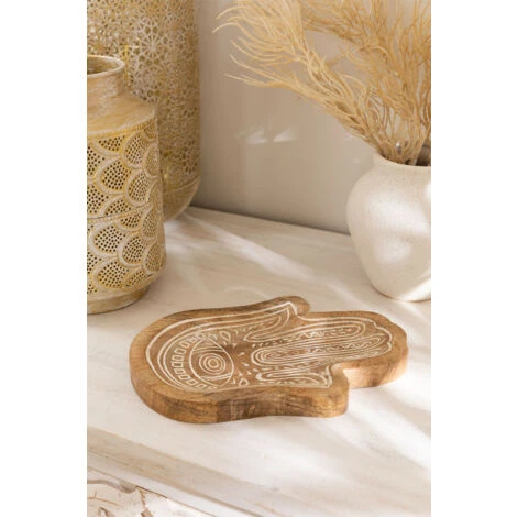 SKLUM Vassoio In Legno Di Mango Kaloyan B 4 SKLUM Vassoio In Legno Di Mango Kaloyan B - immagine 2