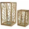 Lanterna In Rattan 17x H30cm Colore Naturale -Armonia Decor 53342264 1
