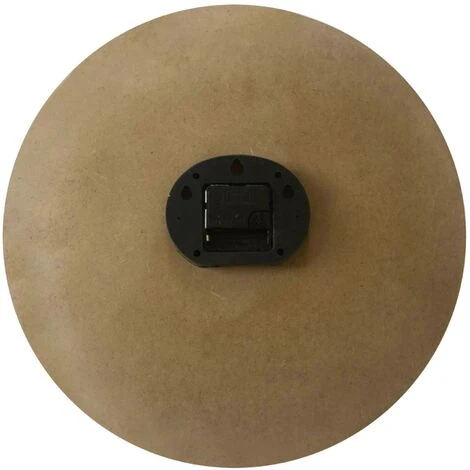 Rebecca Mobili Orologio A Parete Tondo Marrone Bianco Mdf Analogico 40x40x4,5 7 Rebecca Mobili Orologio A Parete Tondo Marrone Bianco Mdf Analogico 40x40x4,5 - immagine 5