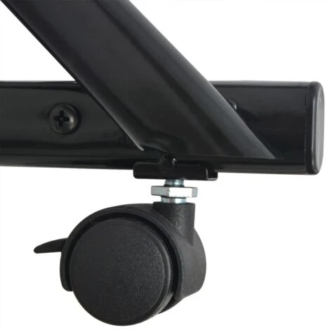 Portariviste 40x32x131 Cm Nero A4 VidaXL 7 Portariviste 40x32x131 Cm Nero A4 VidaXL - immagine 5