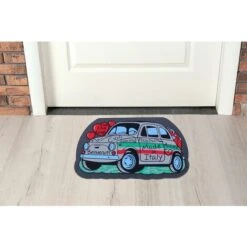 Zerbino Moderno Asciuga Passi Con Retro Antiscivolo Prodotto Italiano Modello Macchina 9 Zerbino Moderno Asciuga Passi Con Retro Antiscivolo Prodotto Italiano Modello Macchina -Armonia Decor 54338669 3