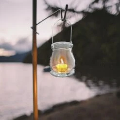 Relaxdays Vasetti Portacandele, Set Da 12, In Vetro, Ampolle Con Manico, Interni E Esterni, HxD 10x8,5 Cm, Trasparente -Armonia Decor 54995680 5