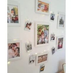 Set Di 7 Cornici Per Foto Bianche In MDF Varie Dimensioni Quadri Multi Foto Denkoro -Armonia Decor 55427685 4