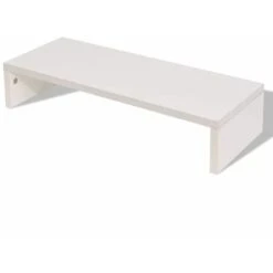 Nova Supporto Per Monitor In Legno Alzatina Per Monitor TV Vari Colori Colore : Bianco -Armonia Decor 56068350 2