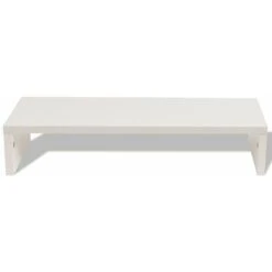 Nova Supporto Per Monitor In Legno Alzatina Per Monitor TV Vari Colori Colore : Bianco -Armonia Decor 56068350 3