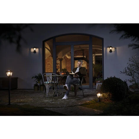 LEDVANCE Lampada Da Esterno LED A Parete, E27, ENDURA® CLASSIC TRADITION ALU / 220…240 V, Materiale: Alluminio, IP44 5 LEDVANCE Lampada Da Esterno LED A Parete, E27, ENDURA® CLASSIC TRADITION ALU / 220…240 V, Materiale: Alluminio, IP44 - immagine 3