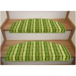 Tappeto Coprigradini 3D Salvagradini Scala Antiscivolo Adesivo 100% Made In Italy - Verde -Armonia Decor 57704351 4
