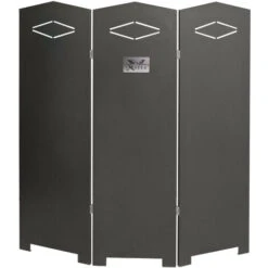 Paracalore Per Camino O Stufa Antracite Cm 90x95h - Modello Ottawa -