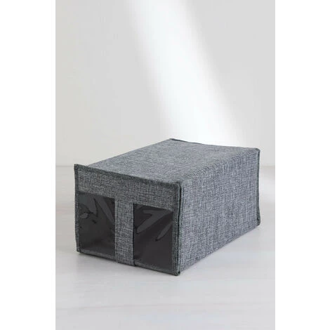 SKLUM Scatola Portaoggetti Samir Grigio 4 SKLUM Scatola Portaoggetti Samir Grigio - immagine 2