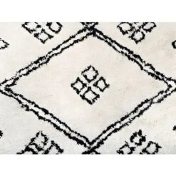 Tappeto 120 X 170 Cm 100% Lana Nero E Avorio Berbero - MARCEAU -Armonia Decor 59289762 4