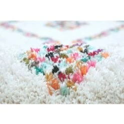 Tappeto 200 X 290 Cm Beige E Motivi Multicolore Stile Berbero - JAVA -Armonia Decor 59290018 3