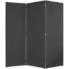 EVERGREENWEB Paravento Pieghevole Di Design|Pannello Divisorio Per Ambienti, Per Casa, Hotel, Ufficio, Bar|Separ‚ Struttura Legno, Divisorio Richiudibile Pieghevole 3 Moduli 180x190 Cm|col. Antracite -Armonia Decor 59293123 1