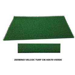 ZERBINO VELCOC TURF CM.40X70 VERDE
