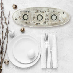 Relaxdays Portacandele, Con Vassoio E Vasetti, Centrotavola, L: 51,5 Cm, 3 Candeline, Shabby Chic, Cuori, Bianco Beige 8 Relaxdays Portacandele, Con Vassoio E Vasetti, Centrotavola, L: 51,5 Cm, 3 Candeline, Shabby Chic, Cuori, Bianco Beige -Armonia Decor 59919202 2