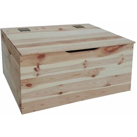 Cassapanca Cm 73 X 35 X H 33 - Legno Chiaro 3 Cassapanca Cm 73 X 35 X H 33 - Legno Chiaro