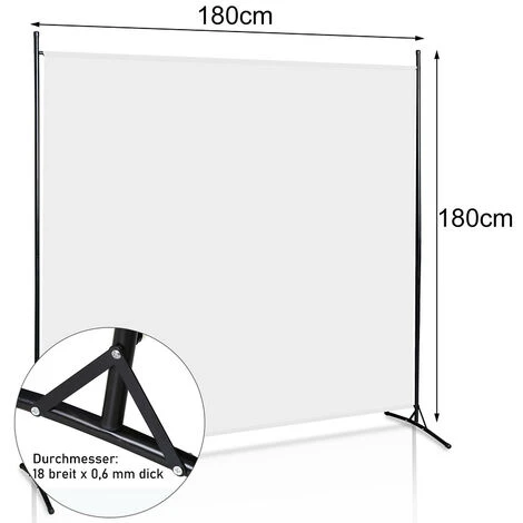 Randaco Parete Di Spagna Schermo 360° Estensibile Armadio Giardino 1 Pezzo Divisorio Beige 5 Randaco Parete Di Spagna Schermo 360° Estensibile Armadio Giardino 1 Pezzo Divisorio Beige - immagine 3