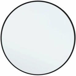 Specchio Tondo Nucleos Da Parete In Acciaio Verniciato Per Ambienti Moderni -Oro / Ø 40 Cm -Armonia Decor 61683431 3