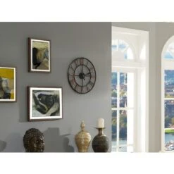 Orologio Da Parete IRON In Ferro - D 50 Cm -Armonia Decor 62070720 3