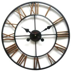 Orologio Da Parete IRON In Ferro - D 50 Cm -Armonia Decor 62070720 4