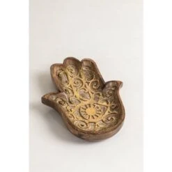 SKLUM Vassoio Tascabile In Legno Di Mango Bereina Legno Scuro -Armonia Decor 62353641 4