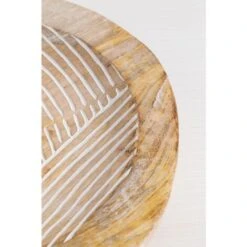 SKLUM Vassoio Decorativo In Legno Di Mango Diborna Legno Bianco Vintage -Armonia Decor 62353768 5