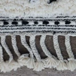 Tapete Berbere Annodato A Mano 80x310cm Lana Crema -Armonia Decor 62637949 3