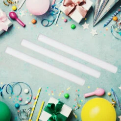 96x Bastoni A LED In Set, Scettri Luminosi In Gommapiuma 3 Modalità Di Luce, A Batterie, Lunghi 46,5 Cm, Bianco -Armonia Decor 62943770 3