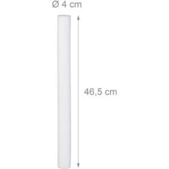 96x Bastoni A LED In Set, Scettri Luminosi In Gommapiuma 3 Modalità Di Luce, A Batterie, Lunghi 46,5 Cm, Bianco -Armonia Decor 62943770 4