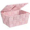 Wenko Cestino Con Coperchio 19x10x14cm Adria Rosa -Armonia Decor 6306159 1