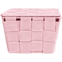 Wenko Cestino Con Coperchio 19x10x14cm Adria Rosa 10 Wenko Cestino Con Coperchio 19x10x14cm Adria Rosa -Armonia Decor 6306159 4