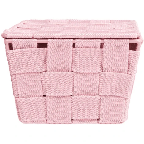 Wenko Cestino Con Coperchio 19x10x14cm Adria Rosa 6 Wenko Cestino Con Coperchio 19x10x14cm Adria Rosa - immagine 4