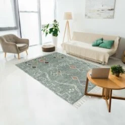 120x170cm 100% Polipropilene Blu