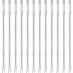 12 Pezzi Di Cracker Di Frutti Di Mare In Acciaio Inox Forchette Per Crostacei E Strumento Per Schiaccianoci Da Cucina