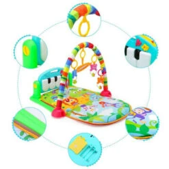Tappeto Multifunzionale Per Bambini Tappetino Per Bambini, Struttura Bodybuilding, Tappetino Da Gioco Tappetino Per Gattonare -Armonia Decor 63865411 3