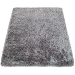 Paco Home Shaggy Pelo Alto Tappeto Moderno Fili Morbidi Tinta Unita Grigio Chiaro Grigio 60x100 Cm 10 Paco Home Shaggy Pelo Alto Tappeto Moderno Fili Morbidi Tinta Unita Grigio Chiaro Grigio 60x100 Cm -Armonia Decor 64005585 4