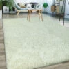 Paco Home Tappeto A Pelo Alto Riciclato Morbido Moderno Shaggy Flokati Monocolore Crema 120x170 Cm -Armonia Decor 64005843 1