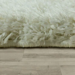 Paco Home Tappeto A Pelo Alto Riciclato Morbido Moderno Shaggy Flokati Monocolore Crema 120x170 Cm -Armonia Decor 64005843 2