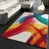 Paco Home Tappeto Moderno Splash Di Design Tappeto Colorato A Pennellate Multicolour 80x150 Cm -Armonia Decor 64009643 1