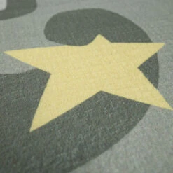 Paco Home Tappeto Bambini Cameretta Da Gioco Bebè Stella Nuvola Luna Grigio Bianco 80 Cm Tondo -Armonia Decor 64011071 3